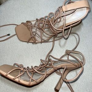 Schutz Heyde Lace-up Heels